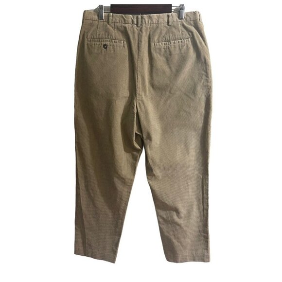 J Crew Men's Corduroy Chino Pants Flat Front Beige Size 36Wx30L - Picture 3 of 7